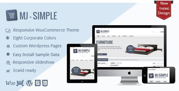 MJ Simple – Responsive WooCommerce theme