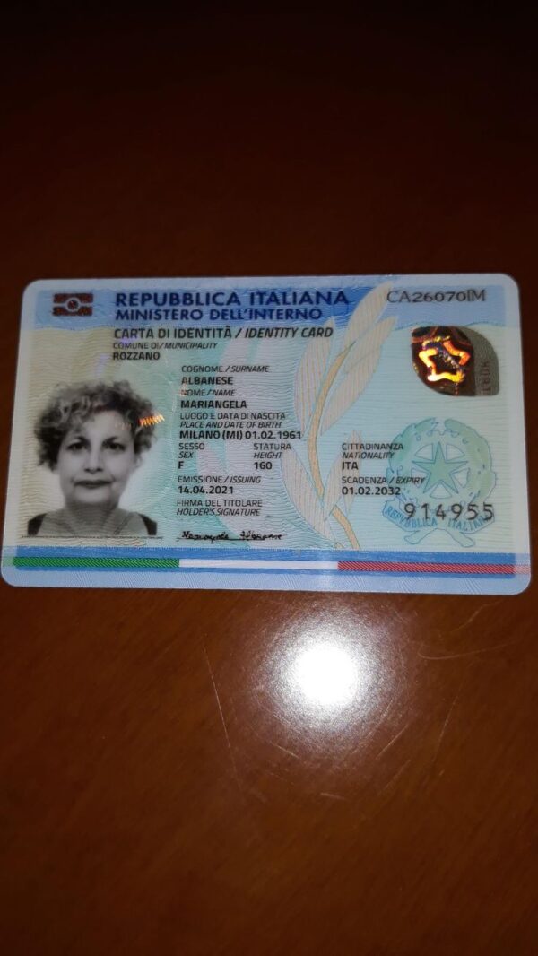 buy Italian id cards