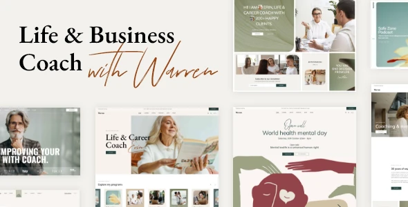 Warren – Life and Business Coach WordPress Theme